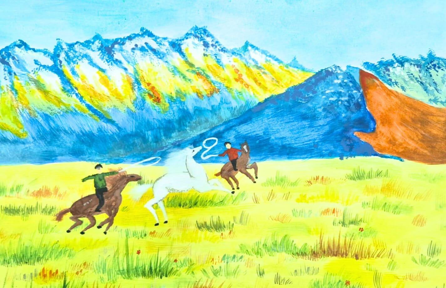 Молдахмет Кенбаевқа 100 жыл қалалық сурет байқауы "Бояулар сыры" ДИПЛОМДАРЫ